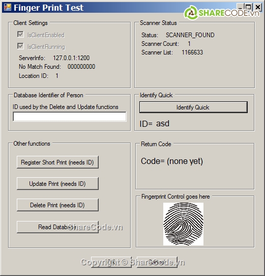 nhận dạng vân tay,fingerprint recognition,C#,neural network